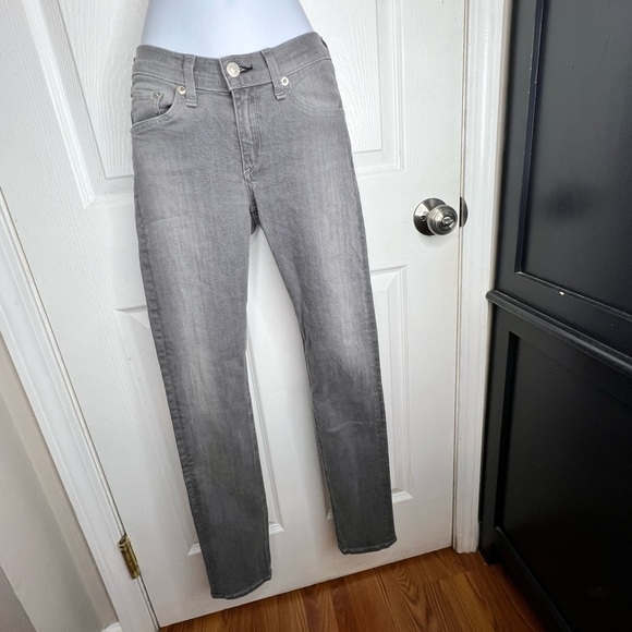 Rag & Bone / Jean Women’s 26 Buxton Gray Skinny Jeans Denim 2 W1502K120 - Picture 14 of 16